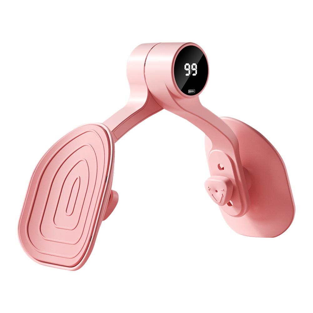 Inner Thigh Exercise Workout Equipment with Counter for Home Use Pelvic Floor Strengthening Device for Women