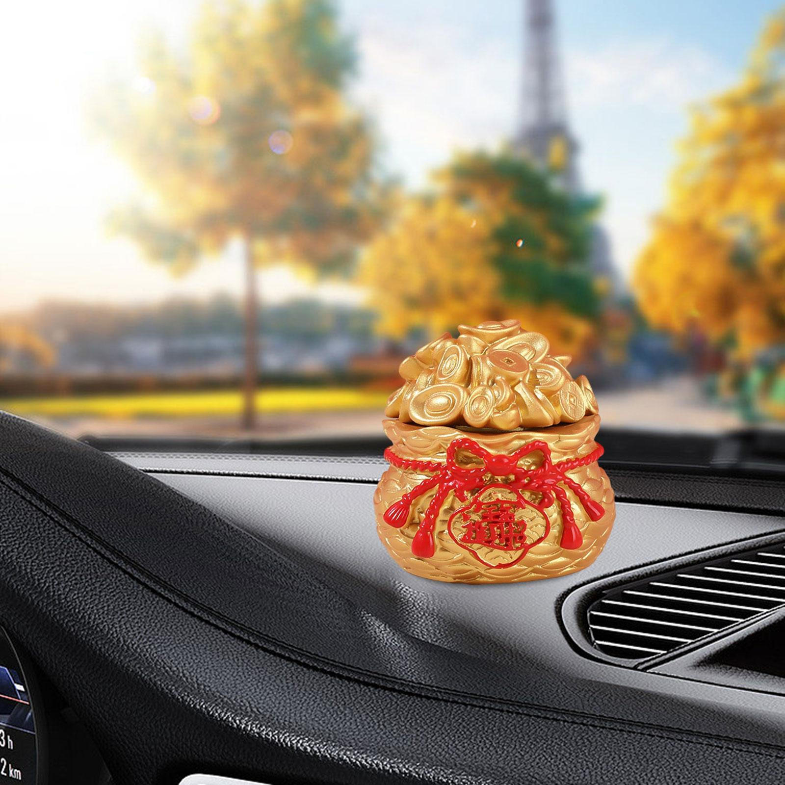 

Благословение мешочка для украшения китайского года, сумка, декоративная скульптура стол, офис 5.5cmx5.5cmx6cm