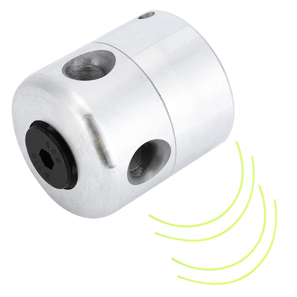 Lawn Mower Aluminum Grass Trimmer Head with Nylon Trimming Line Set Replacement Parts
