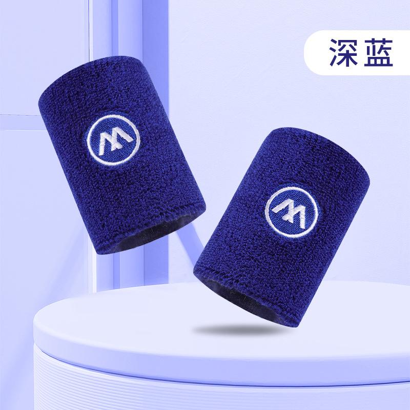 Sports Headbands Basketball Towel Wrist Wraps Sweat Absorbing Wrist Wraps for Running Soccer Yoga Hair Bands Wrist Wraps