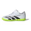 Predator Accuracy.4 PREDATOR Collection Accuracy.4 TF Abrasion Resistant Low Top Soccer Shoes White Black Green IE9442
