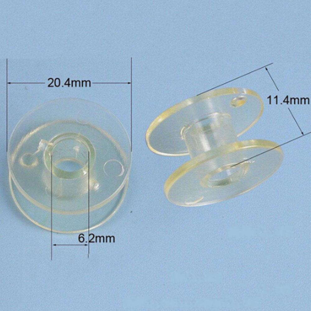 25 pz Nuove Bobine per Macchina da Cucire + Scatola di Plastica Per Brother Janome Singer