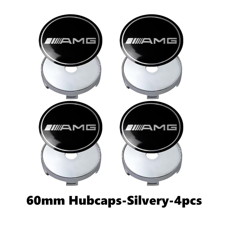 UMEG7 4pcs Car Wheel Center Caps Hubcap Cover Auto Accessories For AMG Mercedes Benz B-CLASS C-CLASS GLC GLE GLK W190 W201 C180 C200