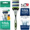 Schick Premium Sensitive Skin Razor Holder and Shaving Gel Set for Men