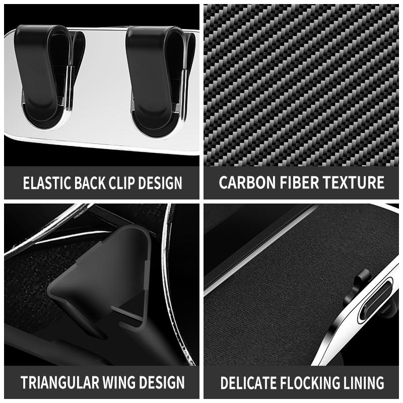 Car Eyewear Case Box Sunglasses Holder Sun Visor Storage Protective Frame Box Glasses Clip Portable For Mercedes Benz Gla Gla200