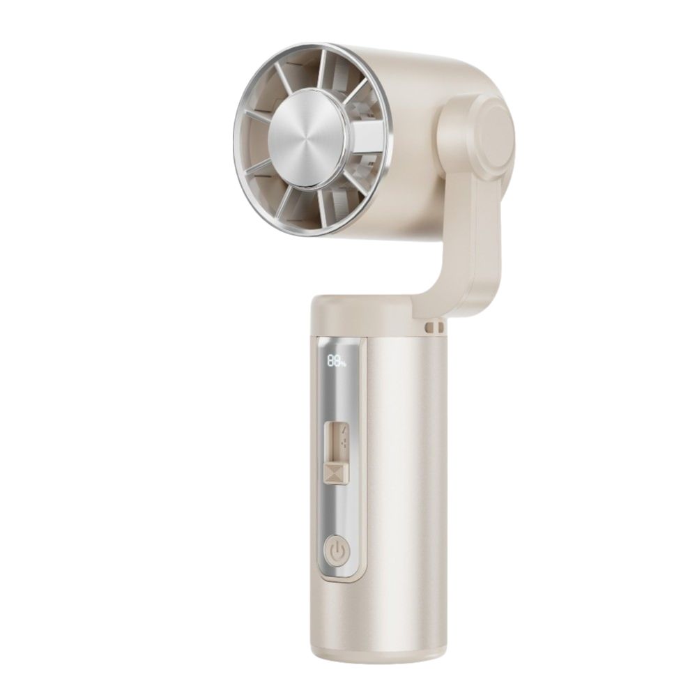 Quiet Operation Portable Cooling Fan USB Rechargeable Fan for 5W/3000mAh Handheld Use