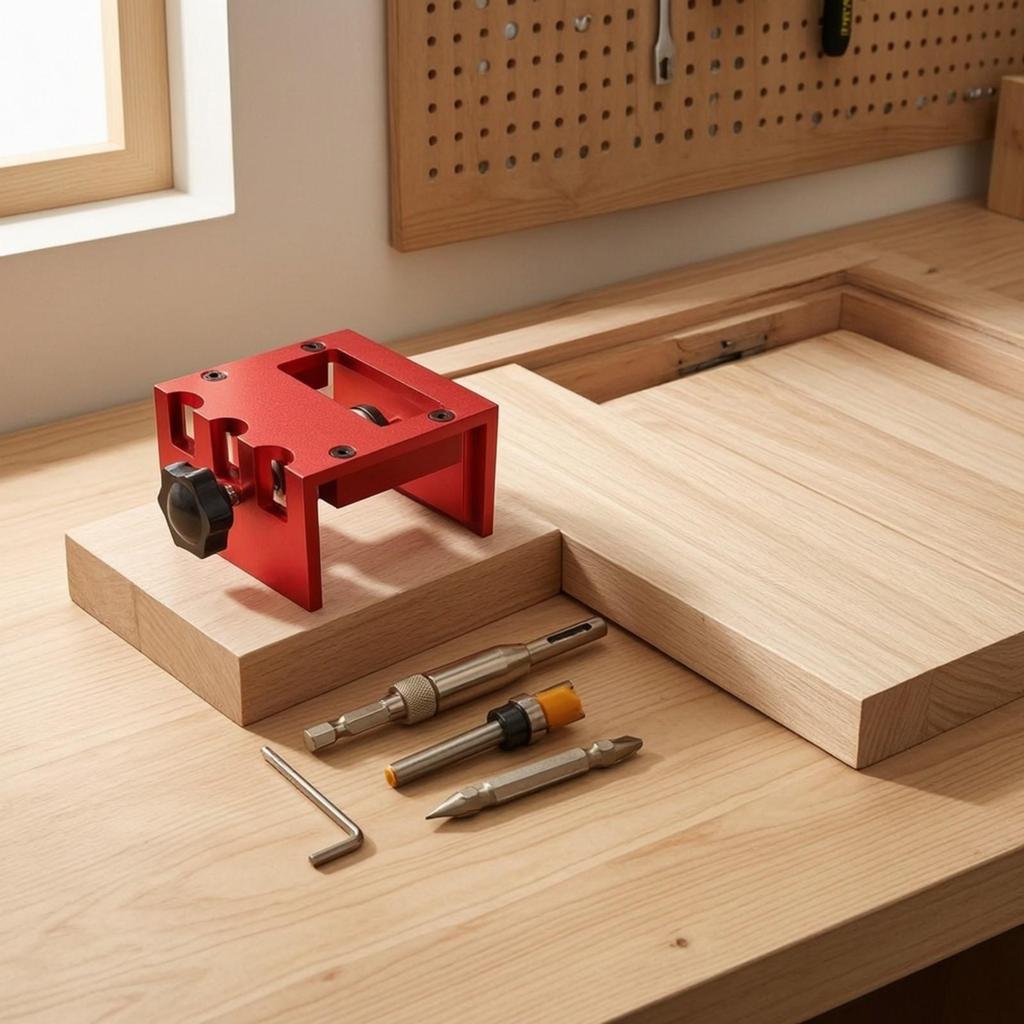 Door Latch and Lock-Hole Installation Jig Exact for DIY Enthusiasts