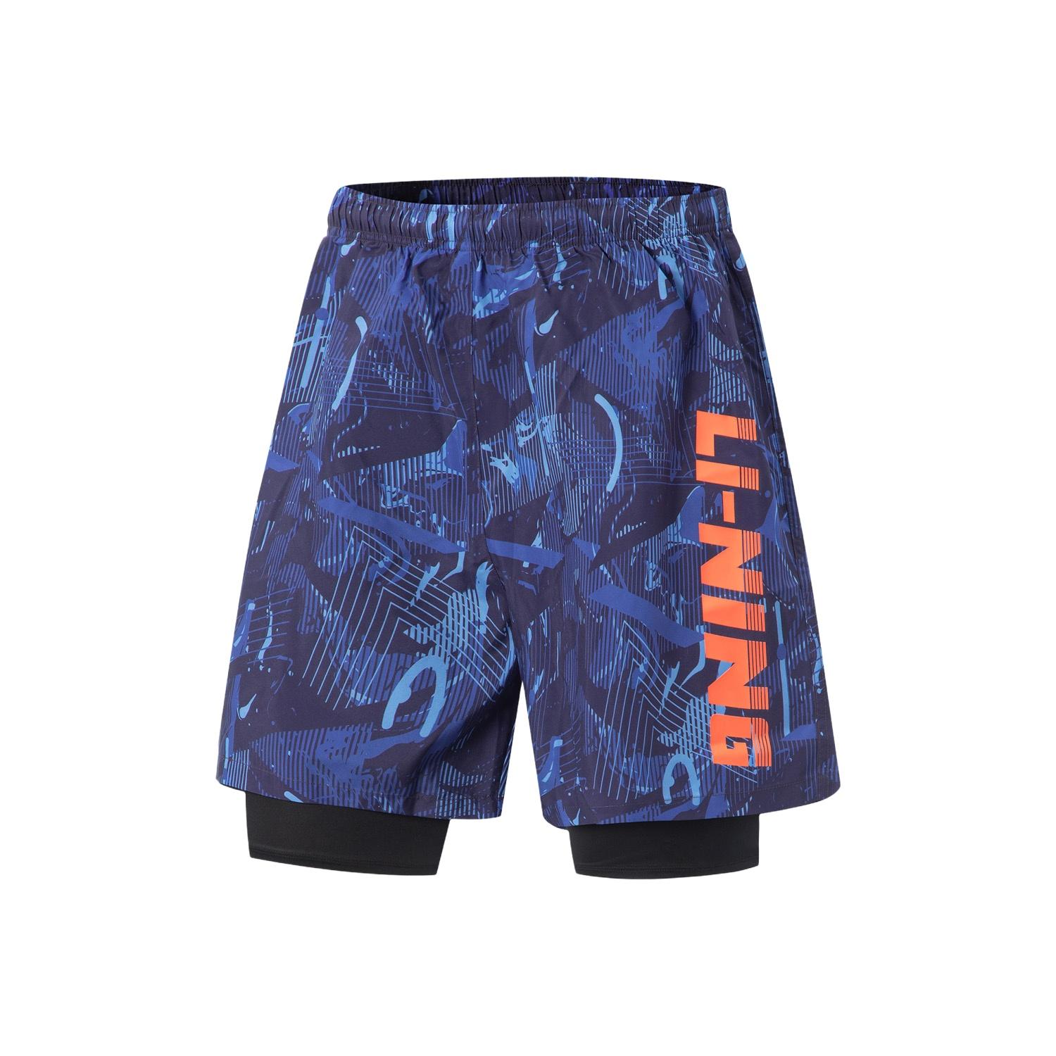 Li Ning Swim Collection Beach Shorts Men s ASLW031-1 3XL