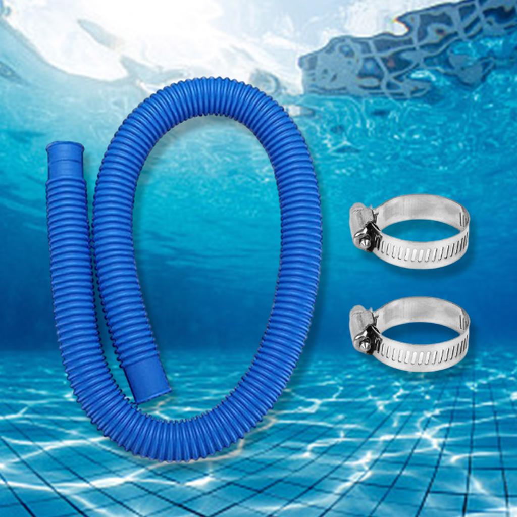 Pump Hose Tubes for Intex Pumps and Saltwater System Replacement 1-1/4Inch Hose for Above Ground Pool 150cm/59inch Tube