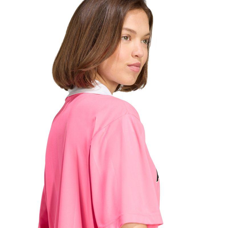 Koszulka damska adidas Tiro Q4 różowa JN2747 - XS