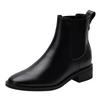 Martin boots women's ins trendy British style thick heel thick sole 2025 new summer thin short boots spring and autumn single boots