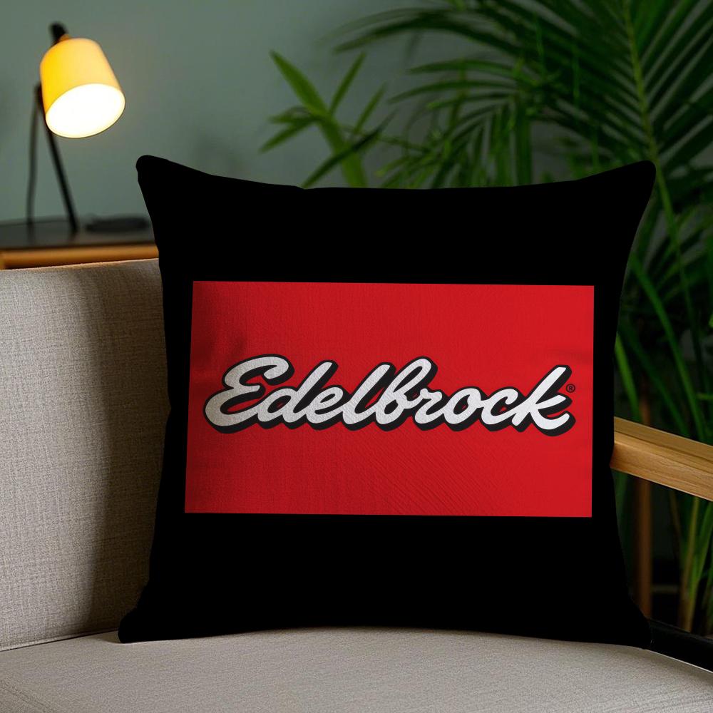 Design E-Edelbrocks Cushion Cover Plush Fabric Soft Double-Sided Printed Invisible Zipper Sofa Pillow Case Home Decor