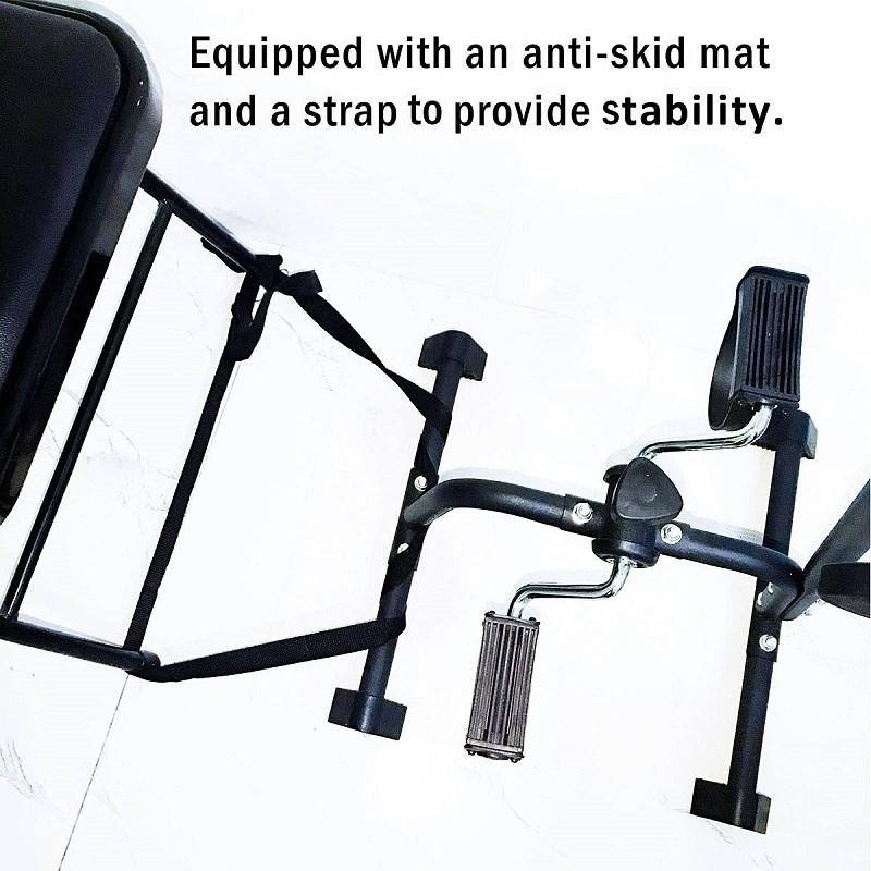 Household Elderly Pedal Rehabilitation Bike Pedal Exerciser Hand Arm Leg Adjustable Seniors Fitness Equipment