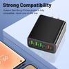 3.1A Multi-Port Charger: Dual Type-C PD & 4 USB Ports for Travel