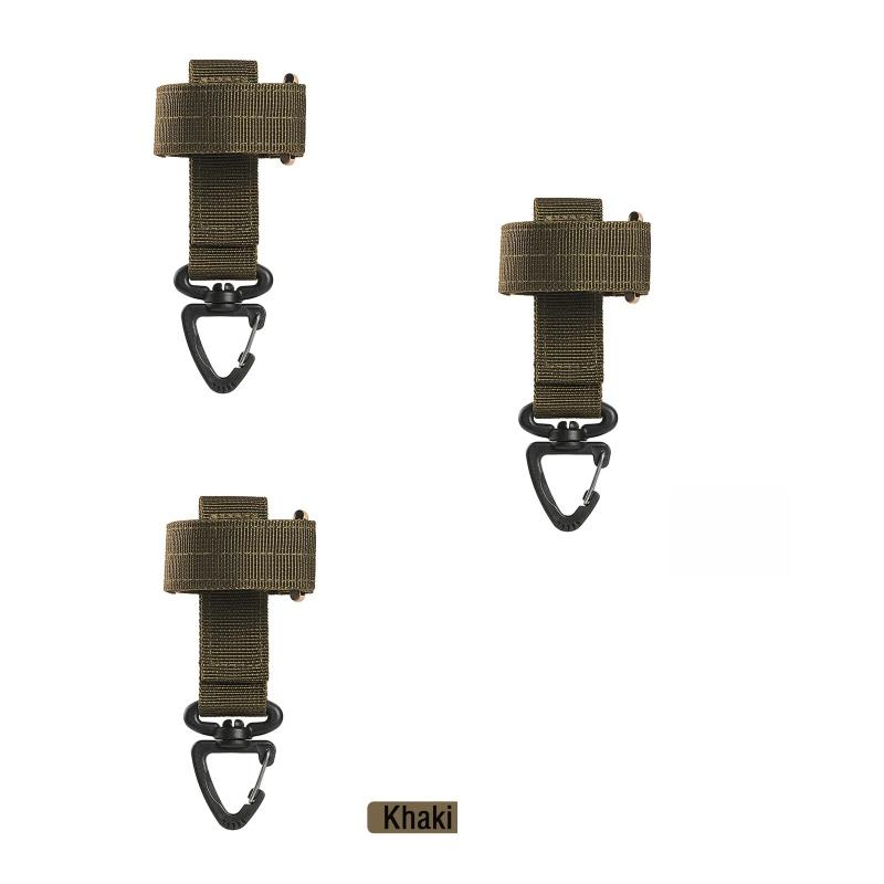 1/3/6 Pcs New Multi-Purpose Nylon Gloves Buckle Tactical Glove Hook Safety Clip Outdoor Hiking Climbing Rope Storage Accessories