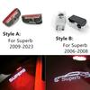 2pcs Welcome Door Light Car Projector Lamp LED Courtesy Wireless Decoration Compatible For Skoda Superb 2 MK2 Superb 3 2006-2018