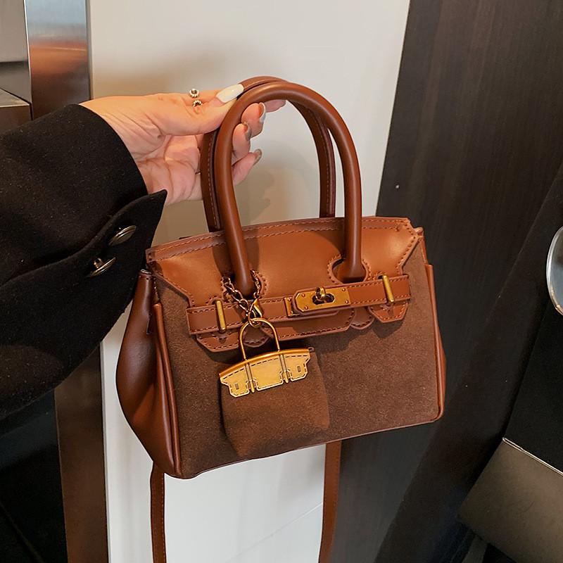 IELGY Ladies Messenger Bag Autumn Winter Retro Merad Brown Bag