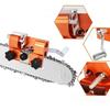 Chainsaw Sharpener Kit Fast Chainsaw Sharpener Stone Woodworking Sharpening Tool Portable Hand Crank Chain Saw Sharpener