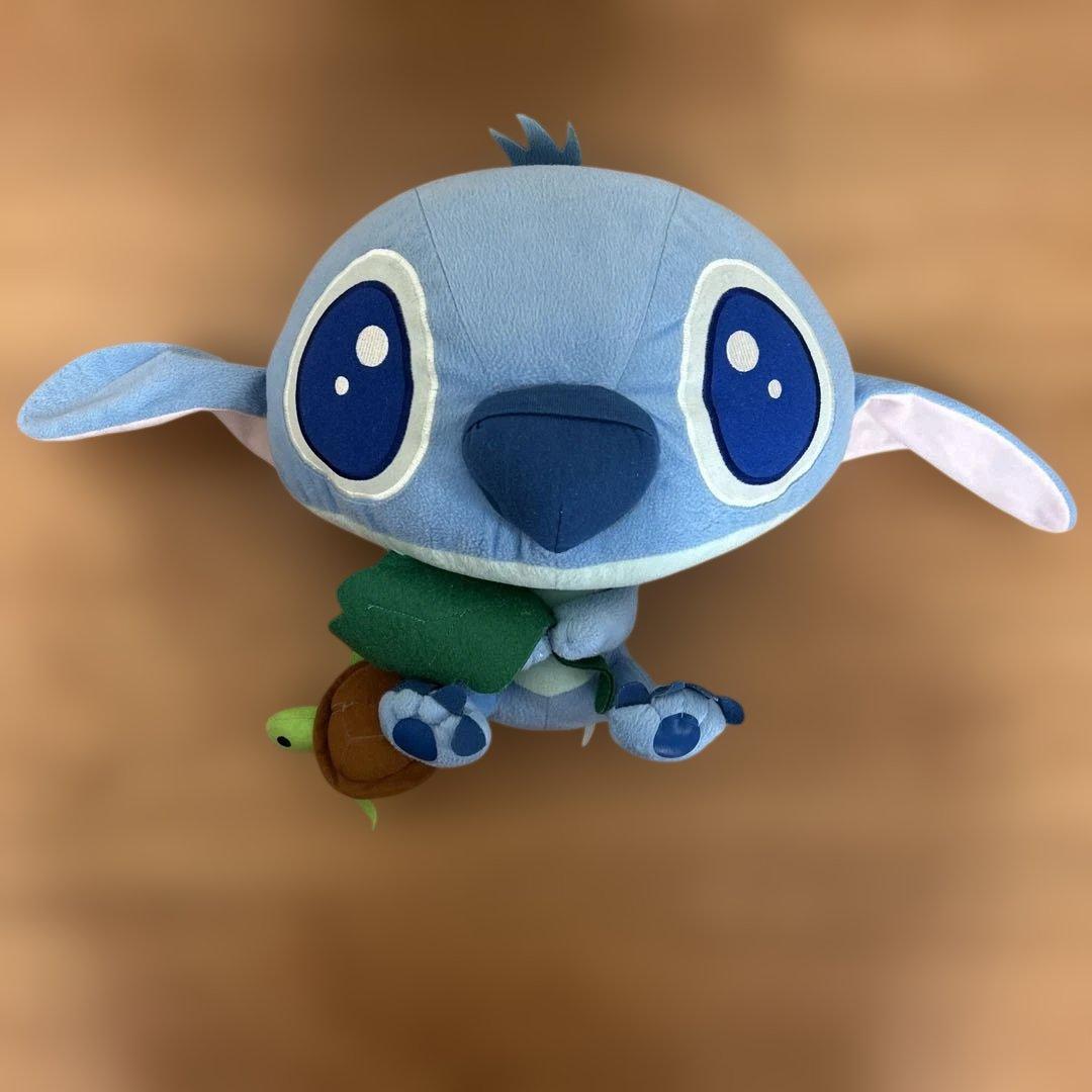 Stitch stuffed toy with turtle