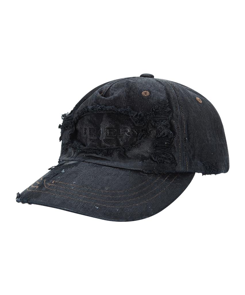 SURGERY Distressed Denim Cap Wax Coating