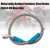 15.4-45 in Motorcycle Racing Hydraulic Brake Hose 10mm Braided Oil Hoses Line M