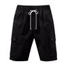 Men's Multi Pocket Cargo Shorts Lightweight Breathable Summer Beach Casual Shorts with Elastic Waistband and Drawstring for Outdoor Activities