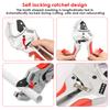 PVC Pipe Cutter High Hardness Steel Self Locking Ratcheting Pipe Cutter Tools Non Slip Tubing Cutting for PPR PEX Rubber Plastic