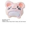 Yousheng Cat Plush Toy Bite-resistant Soft Exquisite Cartoon Bear Shape Kitten Cat Catnips Chewing Toy Pet Supplies
