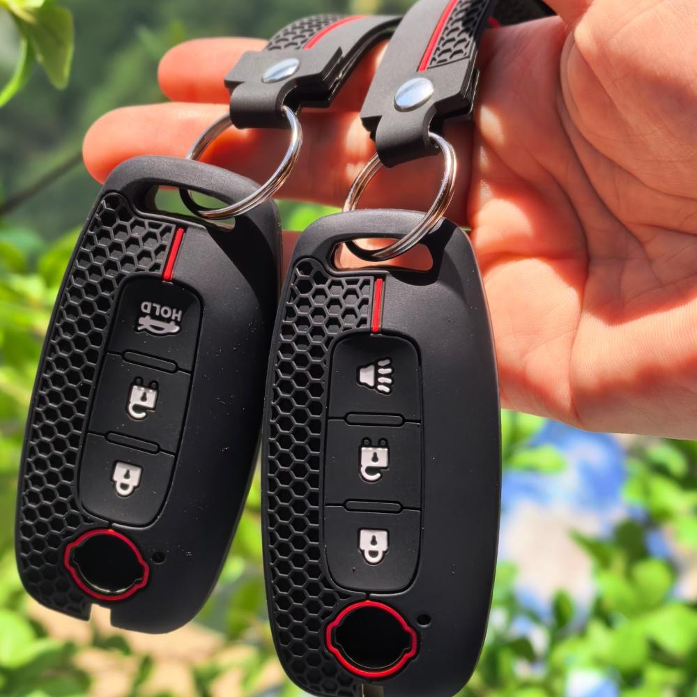 Keychain Protect For Nissan X-TRAIL SYLPHY Altima Qashqai Pathfinder Kicks Ariya 2022-2026 Silicone Car Key Cover Case