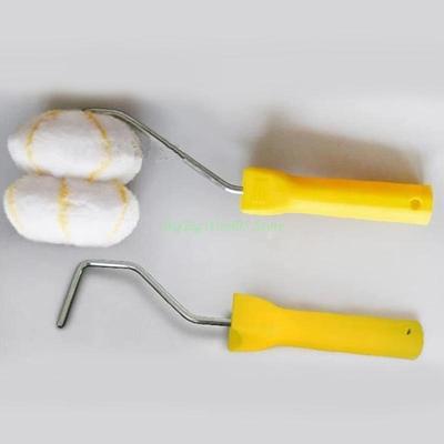 24TE Dual Purpose Paint Roller Paint Edger Roller Brush Home Paint Brushes for Painting Inside & Outside Corners of Walls
