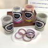 15 Stück/Set Haargummis für Damen Dosenverpackung Geflochten Verdreht Elastisches Haarseil Langlebig Hohe Elastizität Gummibänder Haaraccessoire