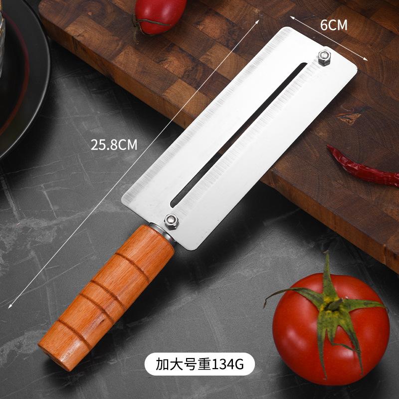 Stainless Steel Durable Sugarcane Peeler Pineapple Knife Manual Sharp Kitchen Cutter Multifunctional Fruit Vegetable Tools