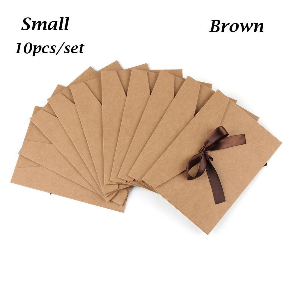 Beautiful Classic Retro Multicolor tie Pearl paper envelopes on Kraft for wedding invitation gift envelope  Greeting Card Bag