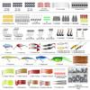 304pcs Fishing Accessories Kit Fishing Tackle Kit Fishing Gear