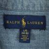 Ralph Lauren Long Sleeve Chambray Button Down Shirt L 14-16 Blue Kid's Used