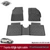 Eco-Friendly Waterproof Floor Mats & Trunk Mat for Toyota AQUA NHP10 & Prius C – Odorless Protection