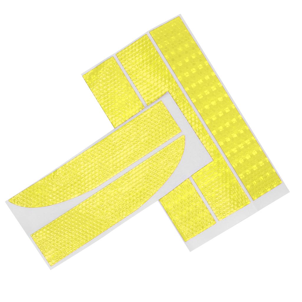 5PCS Strong Reflective Stripe Sticker High   Night Visibility   Waterproof