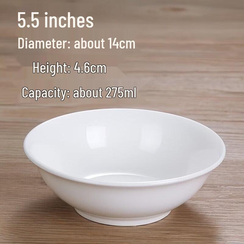 Pure White Ceramic Multi-purpose Bowl