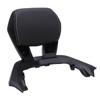 Motorcycle Passenger Backrest PU Leather Rear Seat Backrest Cushion Pad with Bracket for Xmax300