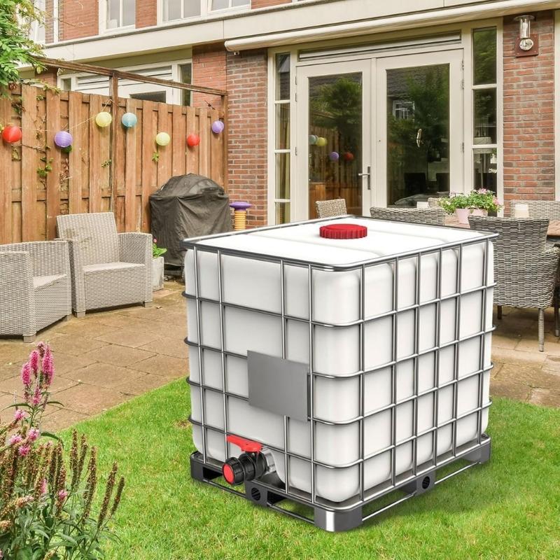 Korrosionsbeständige 75mm Kugelhahn-Adapter Aluminium-Kunststoff-Adapter für IBC-Container Regentonnen Entwässerungssysteme