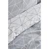 Home Colby Gray 100% Cotton Single Duvet Cover Set