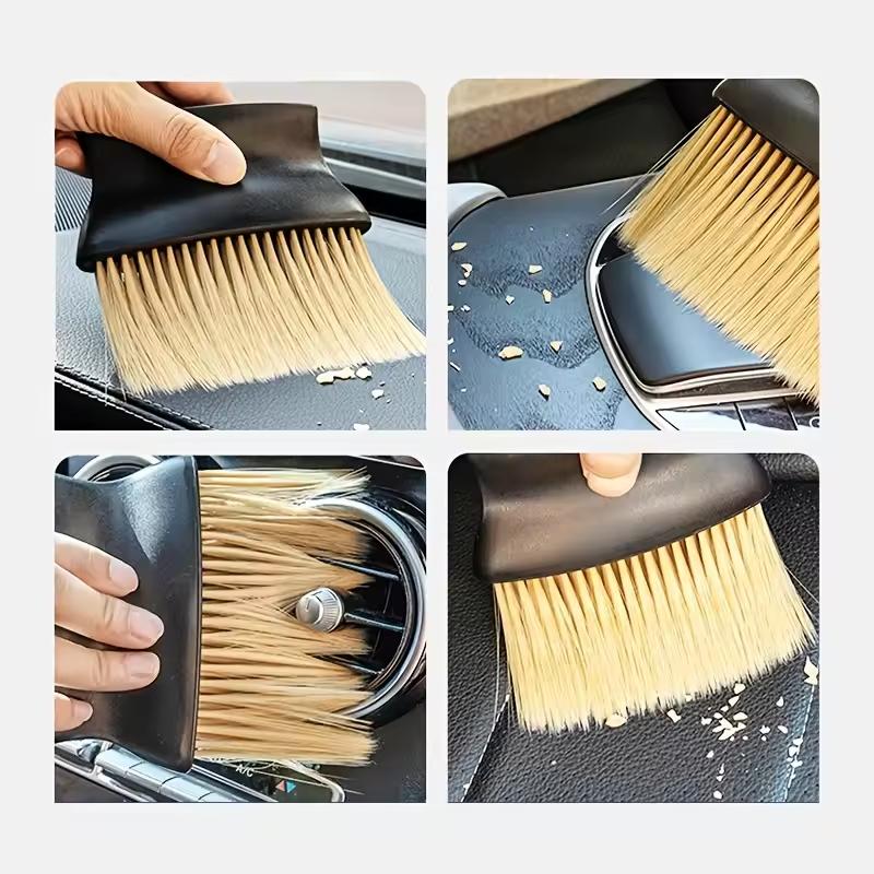 Car Four Seasons General Model Brush Instrument Board Outlet Outlet Body Interior Decoration Dust Brush Clean Hair Brush
