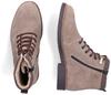 Rieker Boots with Lining 33670 Men's Lace-up Boots with Lining Beige Mud
