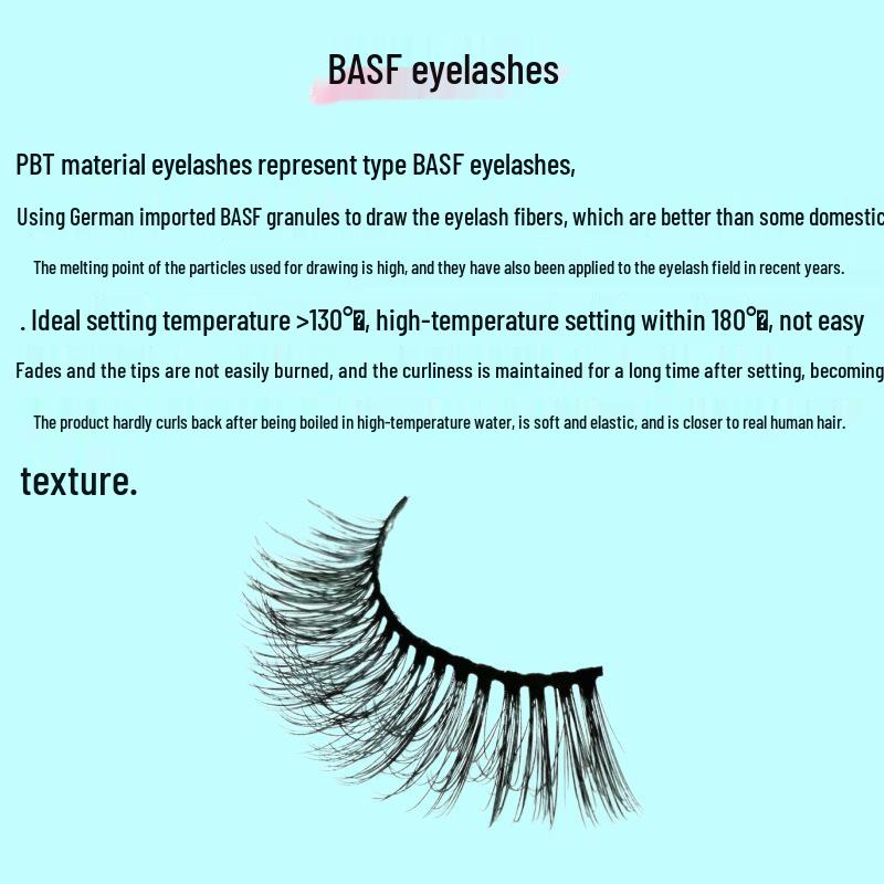 Four-Leaf Clover 4D Super Soft Non-Shedding W-Shaped False Eyelashes 0.07YY