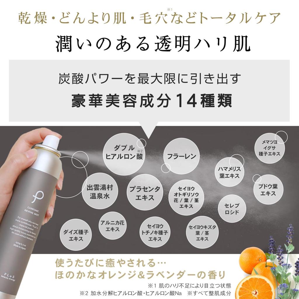 PLU Carbonic Mist 3GF Mask Set Mist 3GF Mask [Carbonic (150g) + (21 Pieces)]
