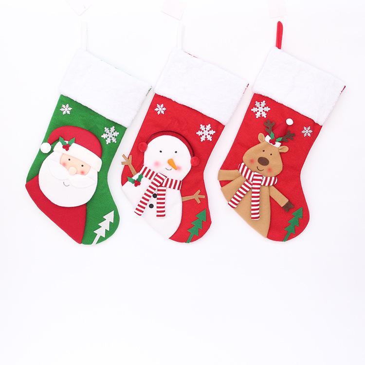 Christmas Tree Decorations, Christmas Stockings, Christmas Eve Gift Bags, Large Candy Gift Bags, Christmas Decoration Socks
