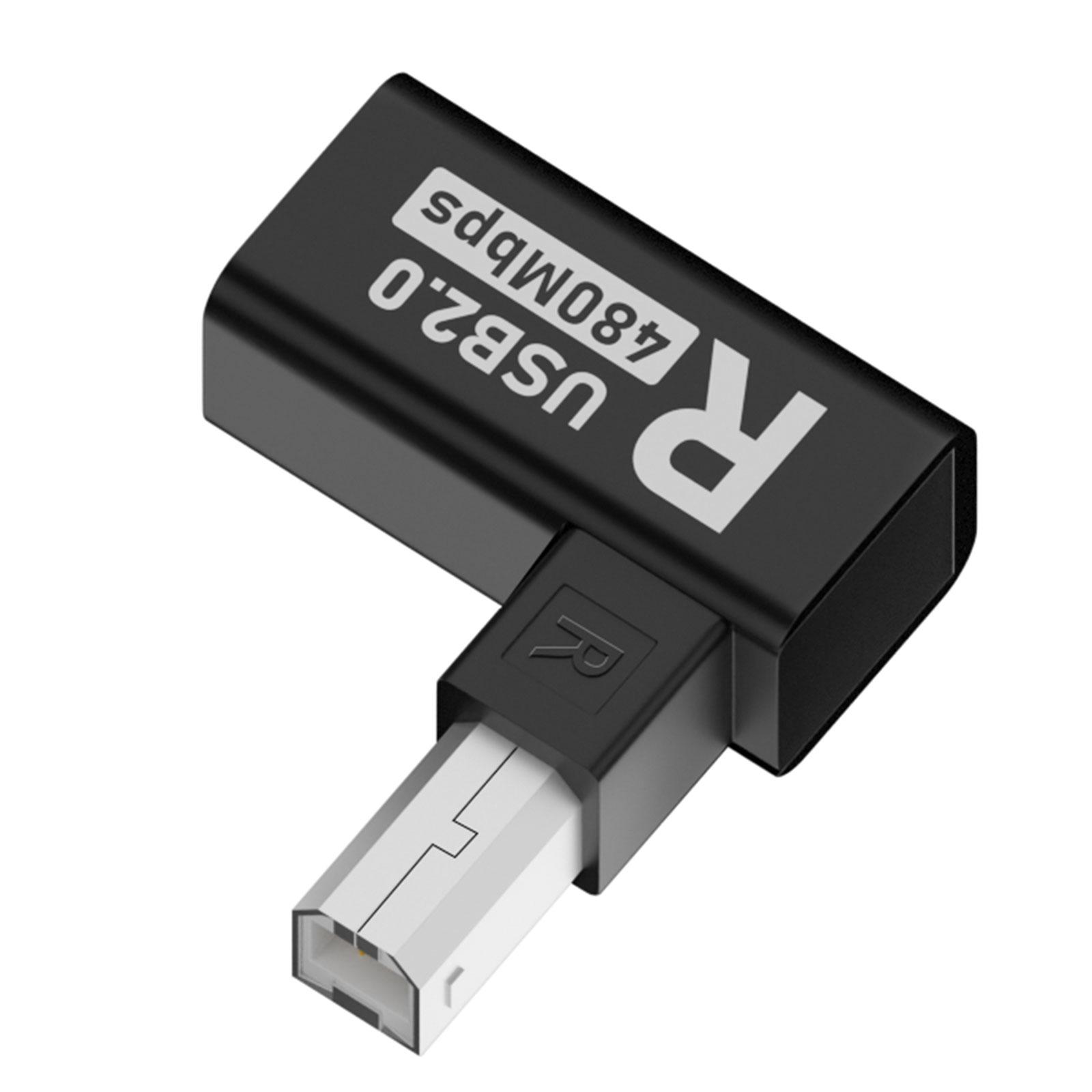 

USB 2.0 Type B Extension Adapter For Reliability Printer And Scanners Connection Quick Data Transmission Adapter