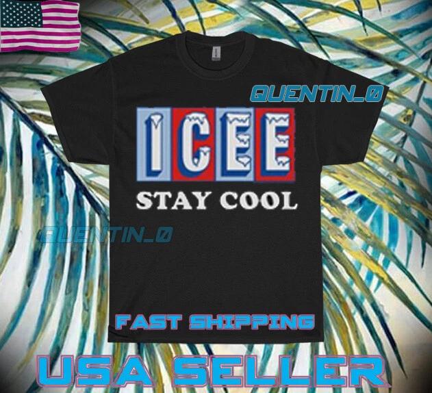 NEW Shirt PREMIUM ICEE STAY COOL LOGO T-Shirt FUNNY UNISEX SIZE S TO 5XL
