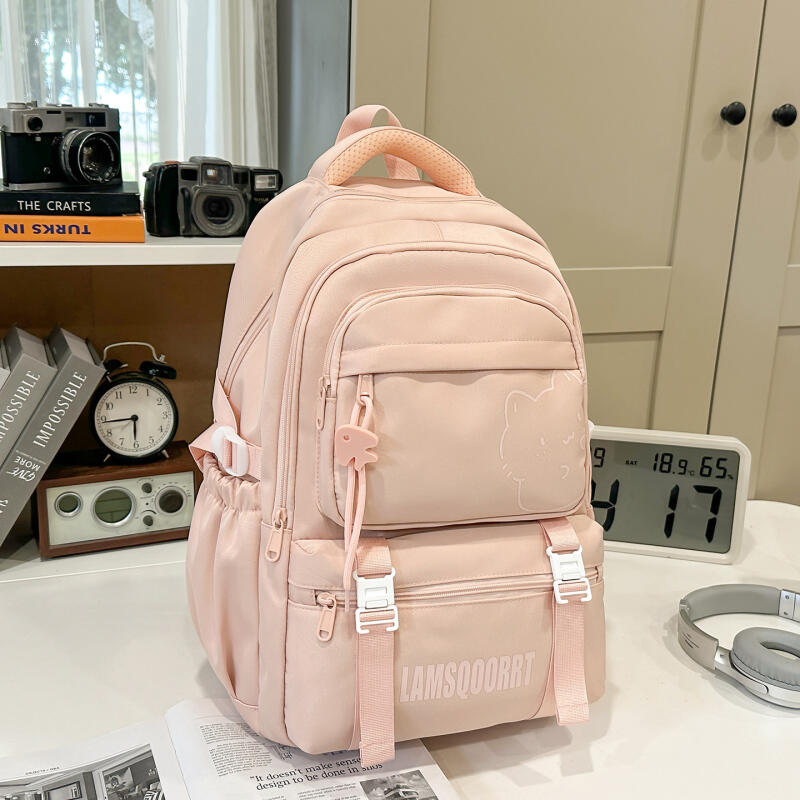 Junior High School Students Lightweight Schoolbag Large Capacity Backpack