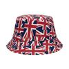 Cotton Summer Sports Cap With World Flag Print For Football And Basketball Fans